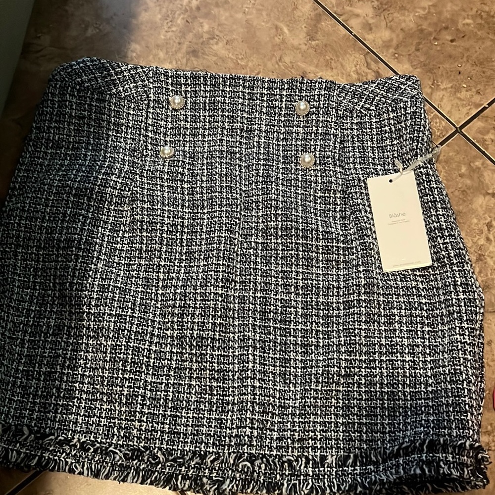 Tweed skirt size large